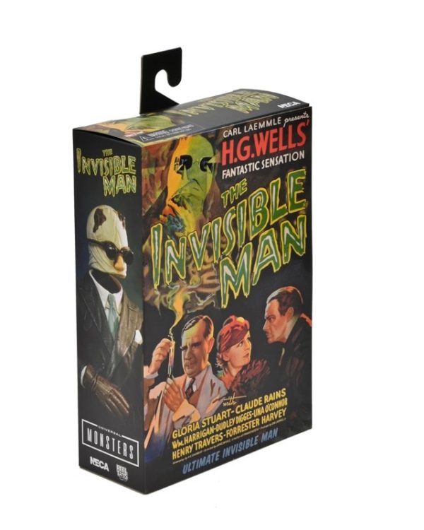 Universal Monsters - The Invisible Man 7" Scale Action Figure by NECA