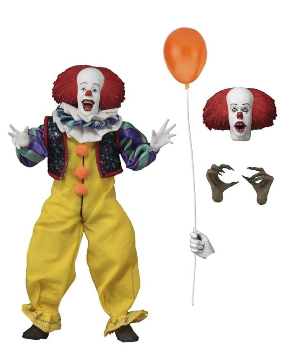 It - 1990 Pennywise 8" Scale Action Figure by NECA