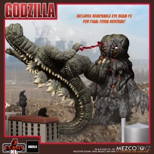 Godzilla - 5 Points Godzilla vs Hedorah Action Figure Set by Mezco