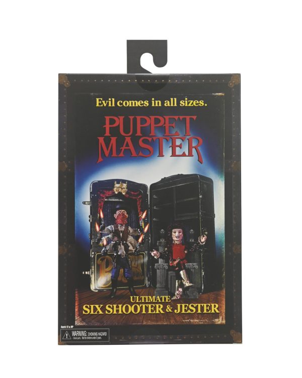 Puppet Master - Six Shooter + Jester 7" Scale Action Figure 2-Pack by NECA