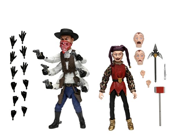 Puppet Master - Six Shooter + Jester 7" Scale Action Figure 2-Pack by NECA