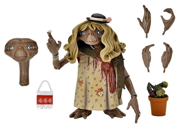 ET - 40th Anniversary Dress-up ET 7" Scale Action Figure by NECA