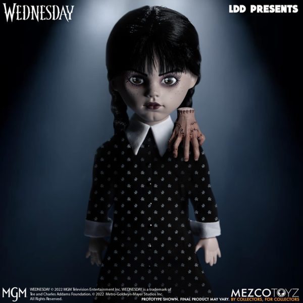 Living Dead Dolls - LDD Wednesday Addams Family by Mezco