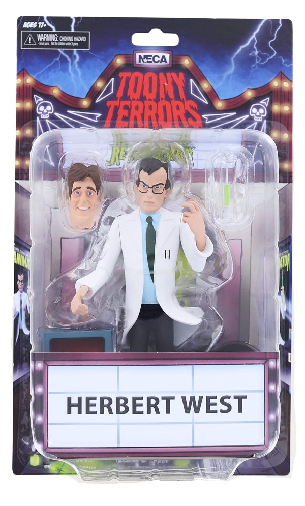 Re-Animator - Toony Terrors Dr Herbert West 6" Action Figure by NECA