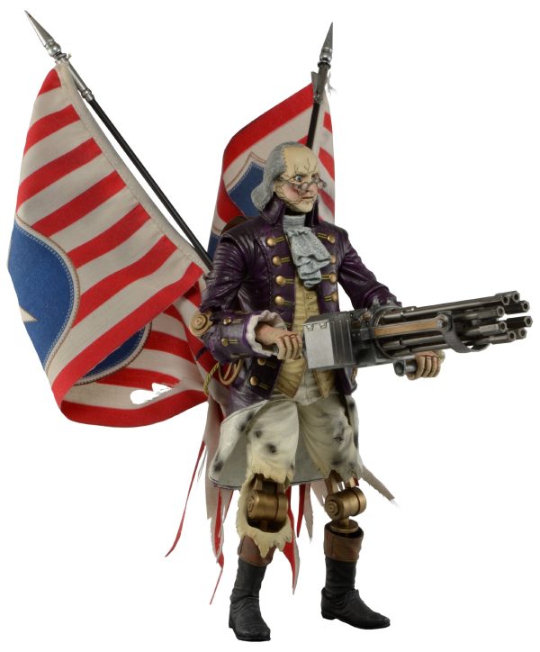 Bioshock Infinite - George Washington Patriot Motorized 9" Action Figure by NECA