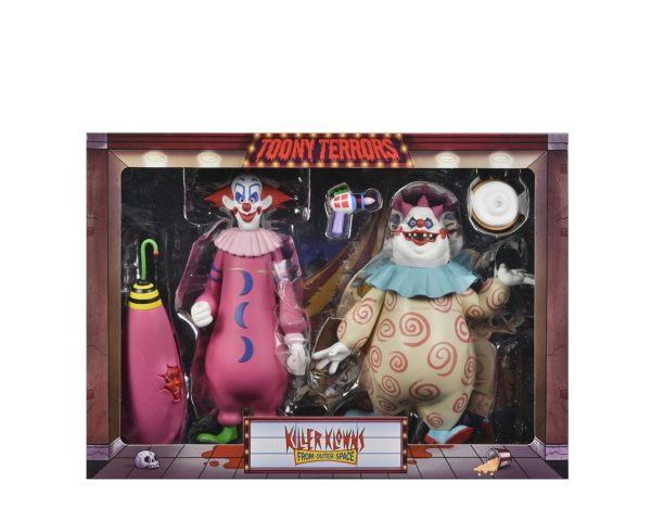 Killer Klowns from Outer Space - Toony Terrors Slim & Chubby & Shorty 6" Action Figures by NECA