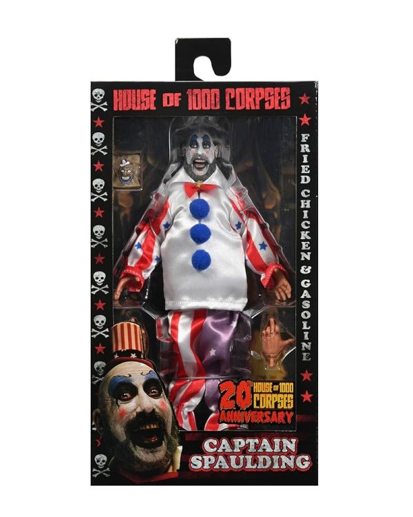 House of 1000 Corpses - Captain Spaulding 8" Action Figure by NECA