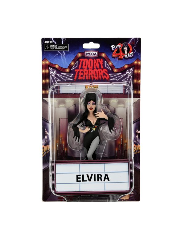 Elvira - Mistress of the Dark Toony Terrors 6" Action Figure by NECA
