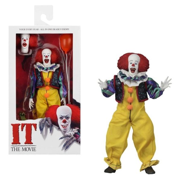 It - 1990 Pennywise 8" Scale Action Figure by NECA