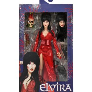 Elvira - Red, Fright and Boo Clothed 7" Scale Action Figure by NECA