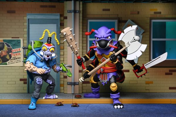 Teenage Mutant Ninja Turtles - Antrax and Scumbag 7" Scale Action Figure 2-Pack by NECA