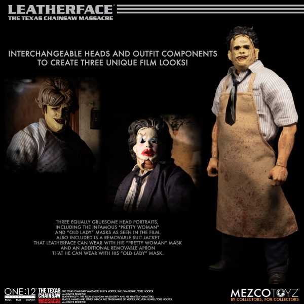 Texas Chainsaw Massacre - Leatherface One:12 Collective Action Figure by Mezco