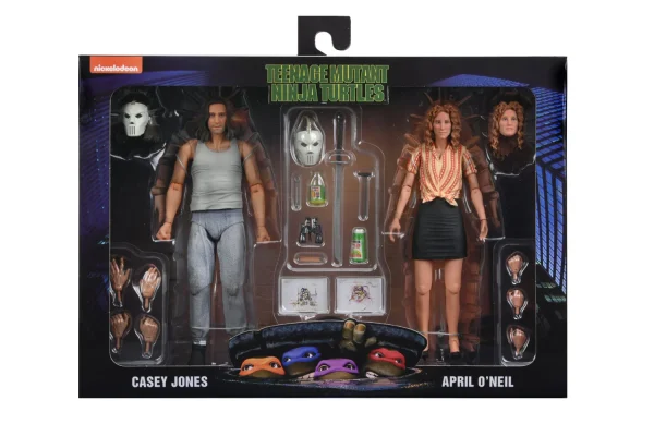 Teenage Mutant Ninja Turtles - Casey Jones & April O'Neil Ultimate 7" Scale Action Figure 2-Pack by NECA
