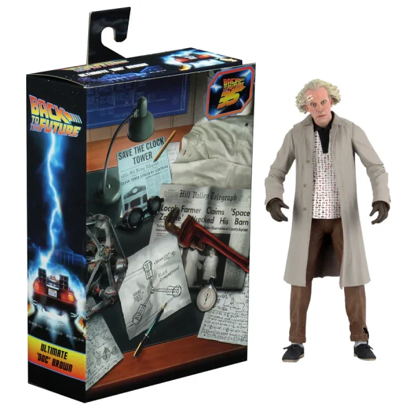 Back to the Future - Doc in 1955 7" Scale Action Figure by NECA