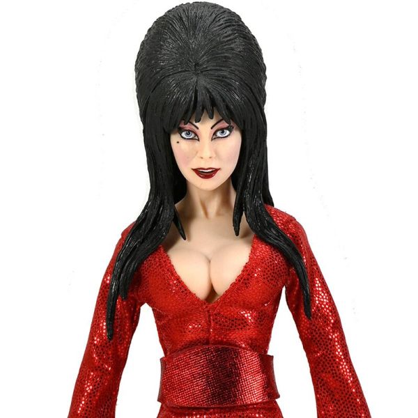 Elvira - Red, Fright and Boo Clothed 7" Scale Action Figure by NECA
