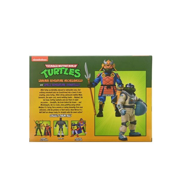 Teenage Mutant Ninja Turtles - Samurai and Space Adventure 7" Scale Action Figure 2-Pack by NECA