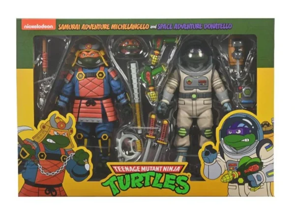 Teenage Mutant Ninja Turtles - Samurai and Space Adventure 7" Scale Action Figure 2-Pack by NECA