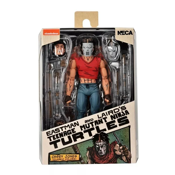 TMNT Mirage Comics Casey Jones Red Shirt 7" Action Figure NEC