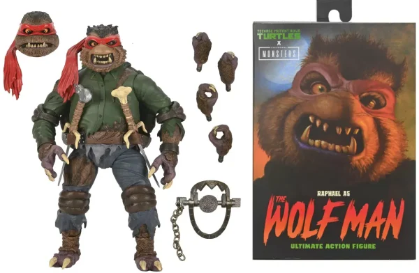 Teenage Mutant Ninja Turtles - Raphael as The Wolf Man