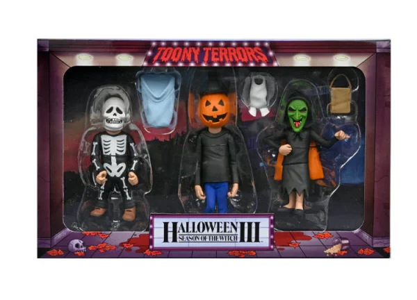 Halloween - Season of the Witch Toony Terrors Action Figure 3-Pack by NECA