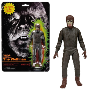 Universal Monsters - Wolf Man 7" Glow in the Dark Action Figure by NECA