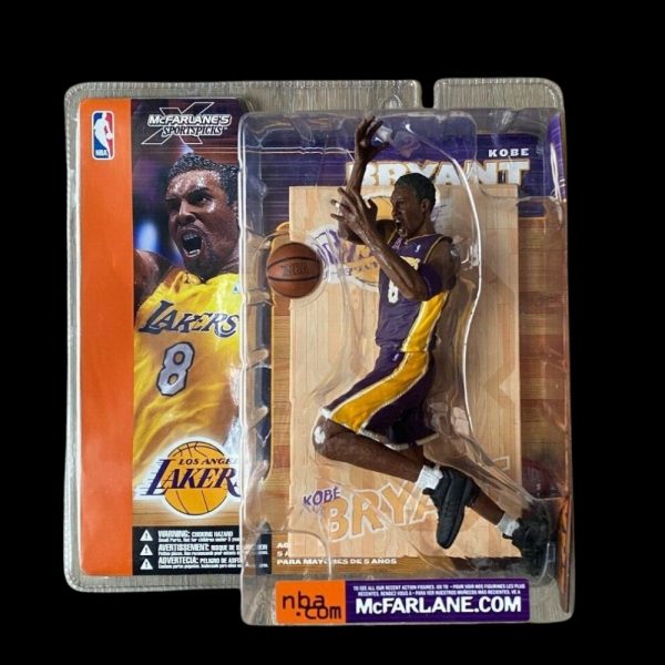 Kobe Bryant - LA Lakers NBA Series 1 Action Figure by McFarlane at TheMovieMerch.com
