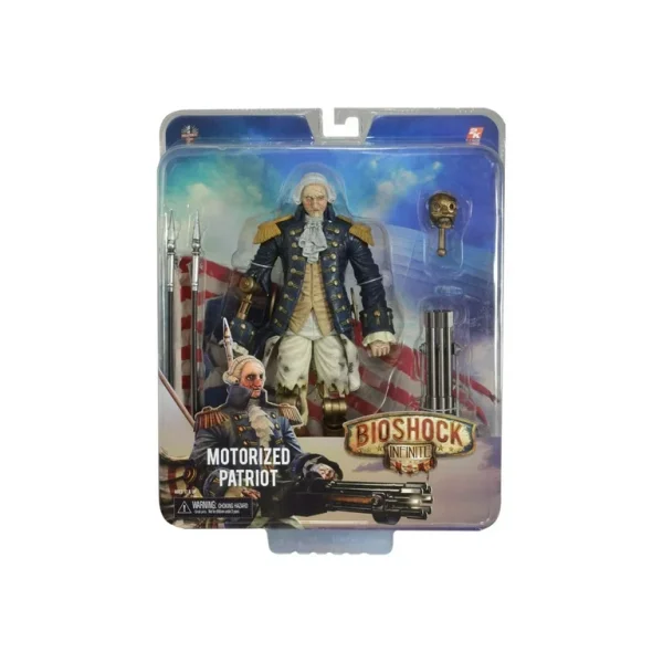 Bioshock Infinite - George Washington Patriot Motorized 9" Action Figure by NECA - Image 4