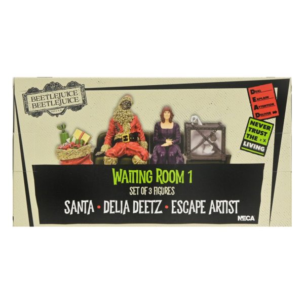 Beetlejuice - Waiting Room 3 - Pack 3" Figures by Neca
