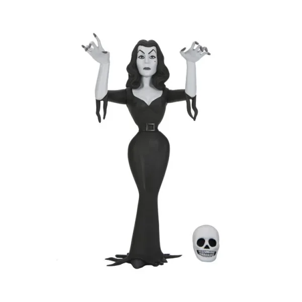 Vampira - Toony Terrors 6" Black and White Action Figure by NECA