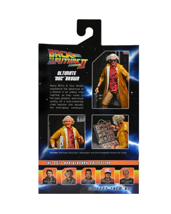 Back to the Future - Doc in Back to the Future 2 7" Scale Action Figure by NECA