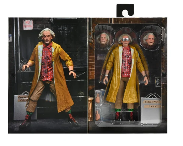 Back to the Future - Doc in Back to the Future 2 7" Scale Action Figure by NECA