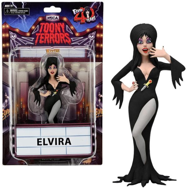 Elvira - Mistress of the Dark Toony Terrors 6" Action Figure by NECA
