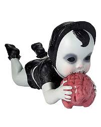 Zombie Babies - 19" Chompin' Connie Foam Baby Doll Spirit Halloween