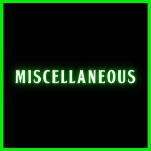 Miscellaneous