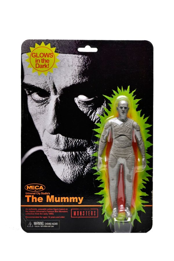 Universal Monsters - The Mummy 7" Glow in the Dark Action Figure by NECA