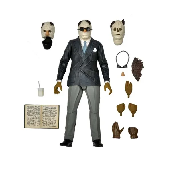 Universal Monsters - The Invisible Man 7" Scale Action Figure by NECA