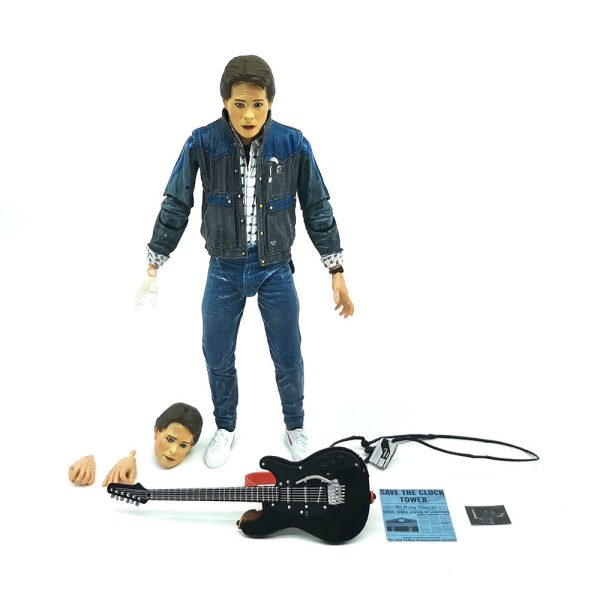 Back to the Future - Marty in Battle of the Bands Auditions 7" Scale Action Figure by NECA