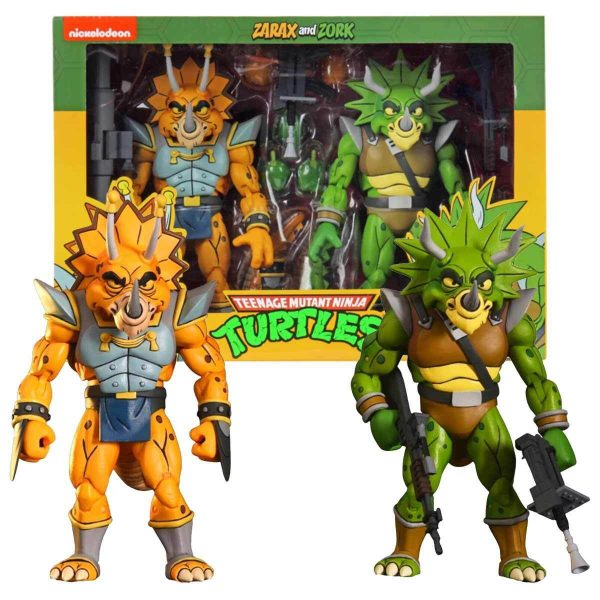 Teenage Mutant Ninja Turtles - Zarax and Zork 7" Scale Action Figure 2-Pack by NECA