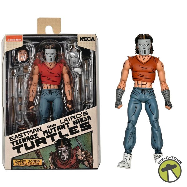TMNT Mirage Comics Casey Jones Red Shirt 7" Action Figure NEC