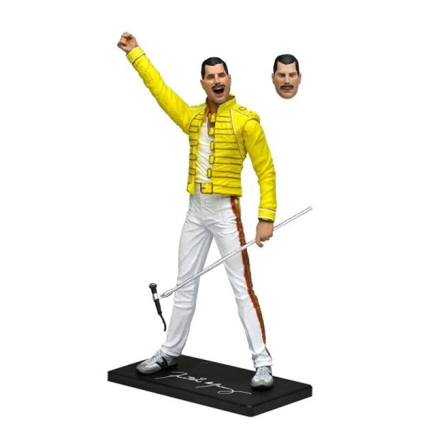 Freddie Mercury - Yellow Jacket from Queen 7" Scale Action Figure by NECA