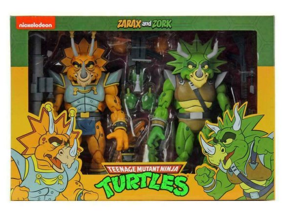Teenage Mutant Ninja Turtles - Zarax and Zork 7" Scale Action Figure 2-Pack by NECA