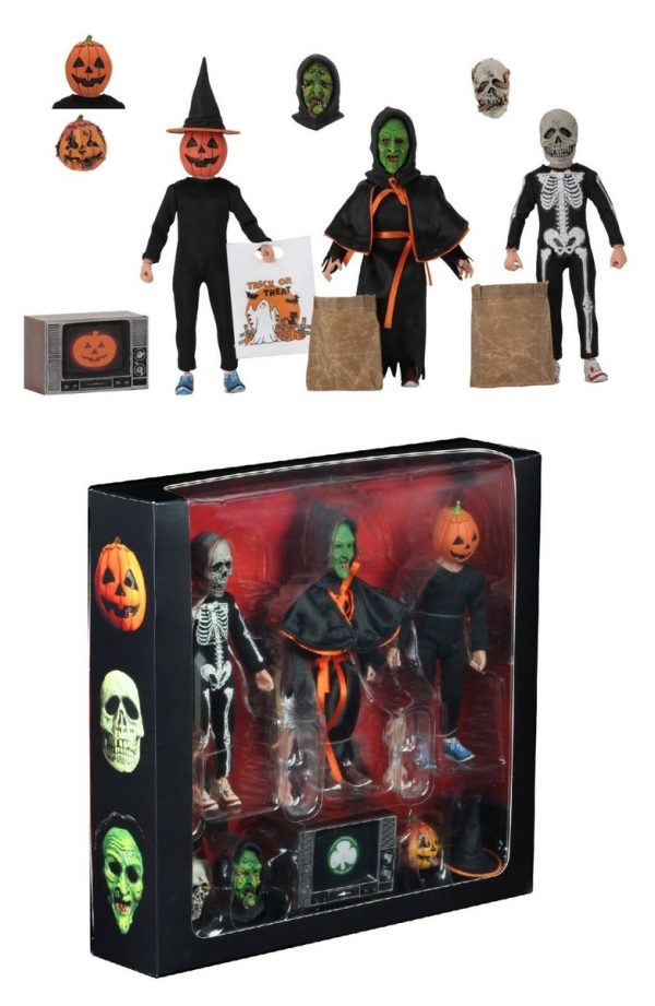 Halloween - Season of the Witch Clothed Scale Action Figure 3-Pack by NECA