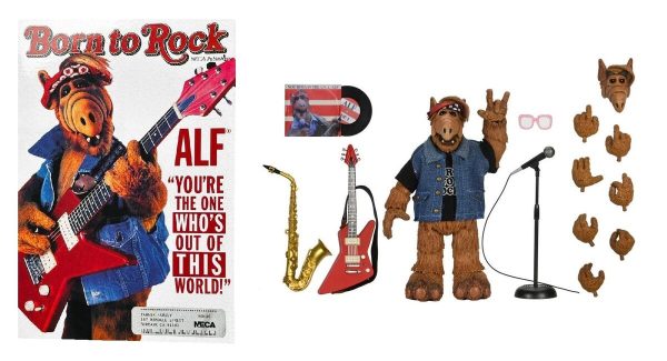 Alf - Ultimate Born to Rock 7" Scale Action Figure by NECA