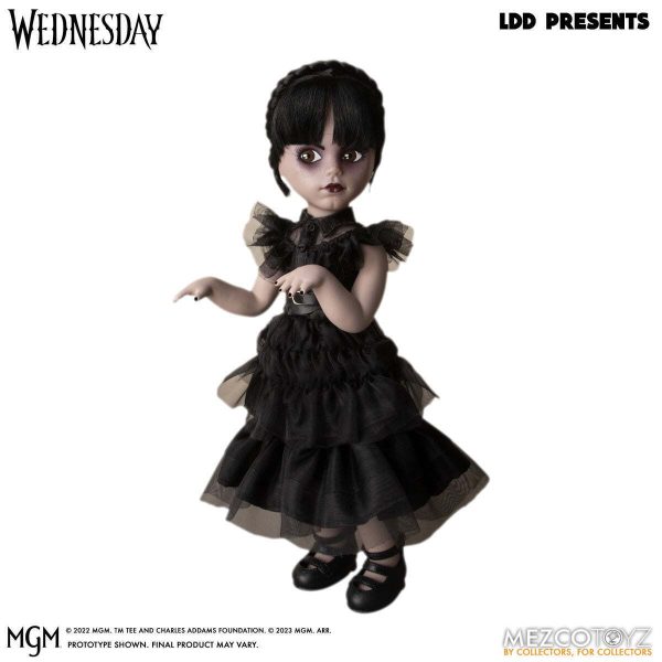 Living Dead Dolls - LDD Dancing Wednesday Addams Family by Mezco