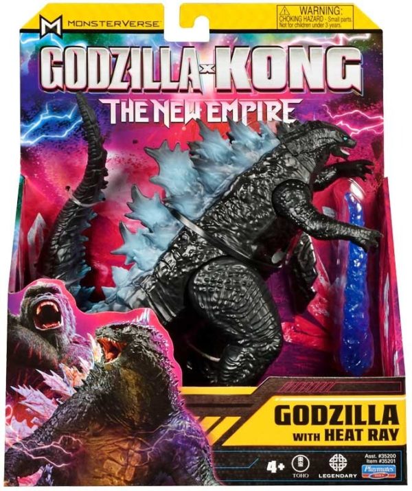 Godzilla x Kong - New Empire – 18” Heat-Ray Breath Radio Controlled Figure by Jada