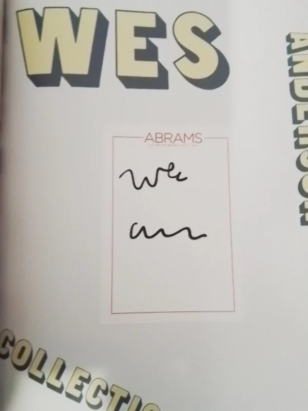 The Wes Anderson Collection Book by Matt Zoller Seitz – Signed by Wes Anderson - Image 4