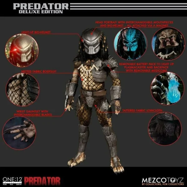 Predator - 1987 Classic One:12 Collective Action Figure by Mezco