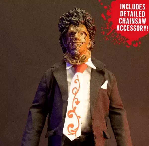 Texas Chainsaw Massacre - Leatherface from Part 2 12" Action Figure by Trick or Treat Studios - Image 3