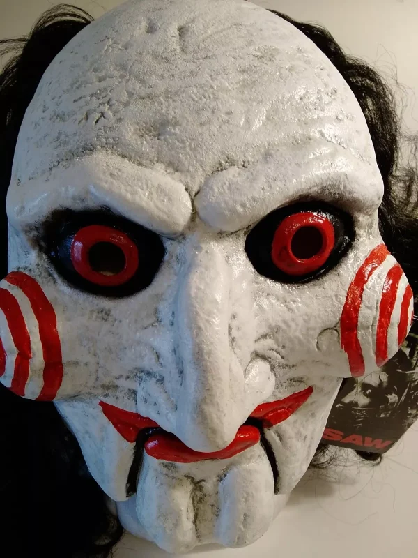 Saw - Billy the Puppet Adult Latex Mask by Trick or Treat Studios