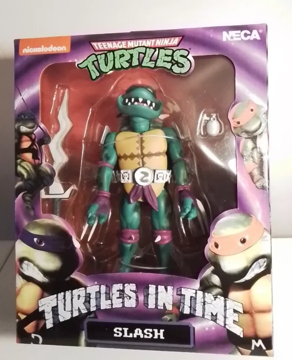 Teenage Mutant Ninja Turtles in Time Slash 7" Scale Action Figure 2-Pack by NECA